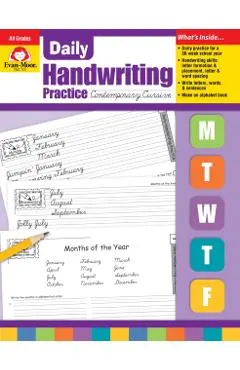 Daily Handwriting Contemporary Cursive