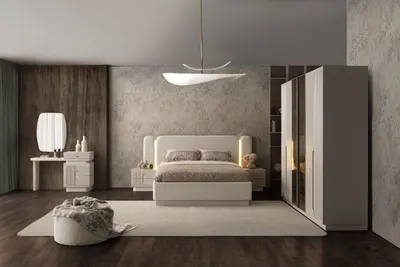 Dormitor Complet Samina 160x200cm Saltea Inclusa