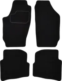 Covorase auto (set, velur, 4 bucati, culoare negru) SKODA FABIA I intre 1999-2008