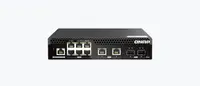 Switch QNAP M2106R CPU Marvell 98DX2528, 6 porturi 2.5Gbps, 2 porturi 10Gbps SFP+, 2 porturi 10GbE RJ45, rackabil, web-managed,