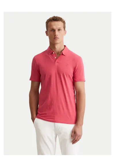 Tricou barbati roz - bumbac