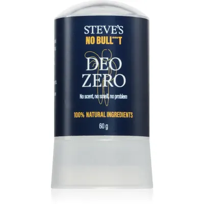 Steve's No Bull***t Deo Zero deodorant solid natural pentru bărbați și femei 60 g