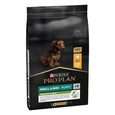 PURINA PRO PLAN PUPPY Healthy Start, Talie Mică și Foarte Mică, Pui, 7 kg