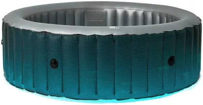Jacuzzi gonflabil MSpa - Starry, rotund, 6 locuri, 930 l, negru/gri