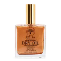 Ulei organic uscat cu sclipici auriu si orhidee, 100ml, Eolia