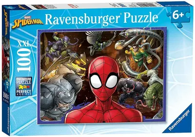 Puzzle Ravensburger din 100 XXL de piese - Spider-Man