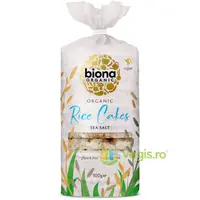 Rondele de Orez Integral Expandat cu Sare Ecologice/Bio 100g