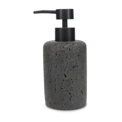 Dozator de săpun lichid gri închis din polirășină 250 ml Suds – S|P Collection