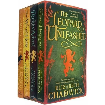 The Wild Hunt Series 4 Books Collection Set By Elizabeth Chadwick (the Wild Hunt, The Running Vixen, The Coming Of The Wolf, The Leopard Unleashed)