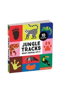 Jungle Tracks Lift-The-Flap Board Book