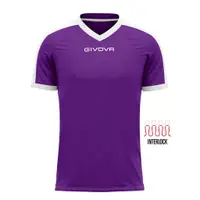 Tricou GIVOVA Revolution XS Mov-Alb TRF13