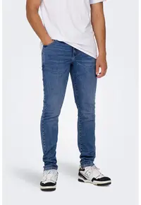 Blugi slim fit 6756 - Albastru