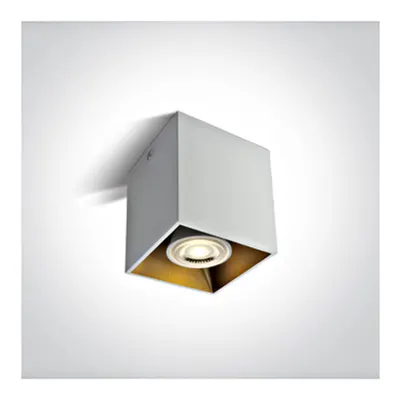 Miko Square F GU10 10W 220-240V IP20 alb