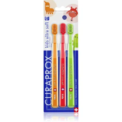 Curaprox CS Kids periuta de dinti pentru copii 3 buc