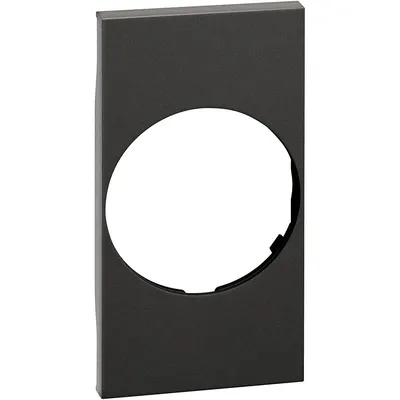 Placa adecvata pentru prize standard german Bticino Living Now KG04, negru