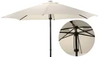 Umbrelă de grădină Horecano - 2.7 m, bej