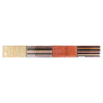 Brau decorativ faianta baie / bucatarie Nirvana Naranja 3 x 25