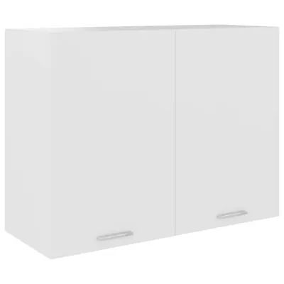 vidaXL Dulap suspendat “Lyon”, alb, 80 x 31 x 60 cm, lemn prelucrat