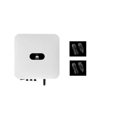 Set Invertor Fotovoltaic hibrid 2kW Monofazat si conectori MC4