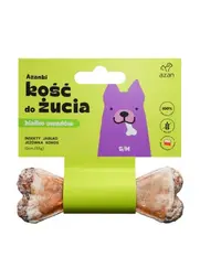 AZANKI Os pentru caini cu insecte si cocos S/M 12cm