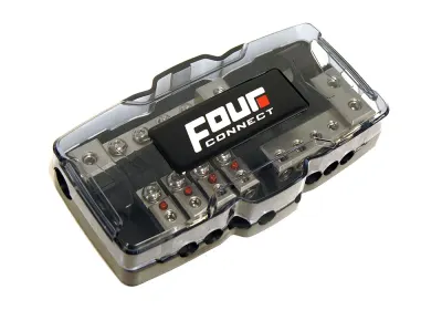 Four Connect 4-FB420, Soclu Sigurante Distribuitor Curent 2x50mm2+4x20mm2, Compatibil Mini ANL