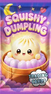 Squishy Dumpling Trading Cards Booster