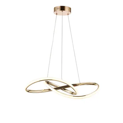 Tina Led Pendant 33w 3000k, French Gold