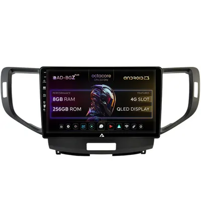 Navigatie Honda Accord VIII (2008-2012), Android, Z-Octacore 8GB RAM + 256GB ROM, 10.1 Inch - AD-BGZ10008+AD-BGRKIT005V2