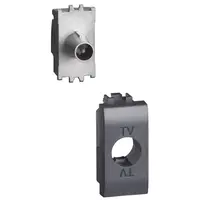 Priza tv directa Bticino Living Light L4202DN, antracit