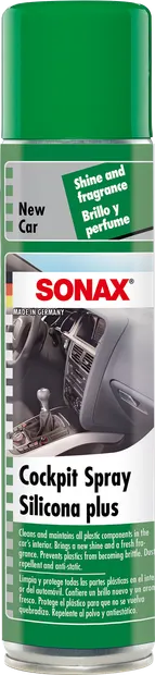 Sonax Spray Pentru Intretinerea Suprafetelor Interioare Din Plastic New Car