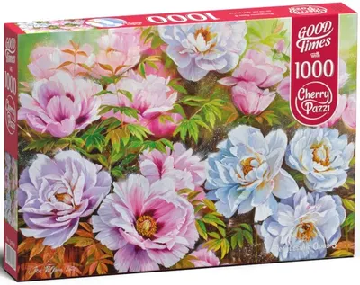 Puzzle Cherry Pazzi din 1000 de piese - Flori delicate
