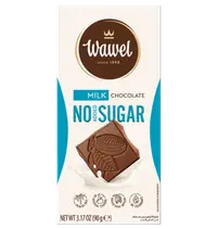 Ciocolata cu lapte fara zahar adaugat, 90g, Wawel
