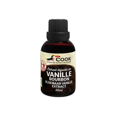 Extract de vanilie bourbon bio 40ml Cook