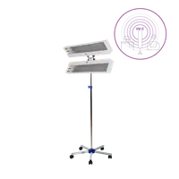 Dispozitiv de dezinfectie cu lumina ultravioleta UV-C (lampa UV-C) LBA DUPLEX 4x15W, cu montare pe stativ mobil
