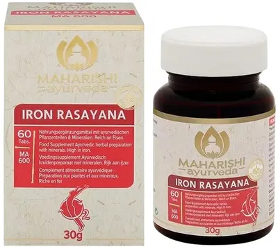Rasayana cu fier, 60 tablete, Maharishi Ayurveda