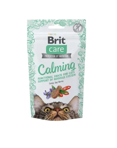 BRIT Care Cat Snack Calming recompense pentru pisici, antistres 50 g