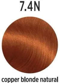 Vopsea de par Profesionala ELEMENT Cooper Blonde Natural 7.4N - 100 Ml