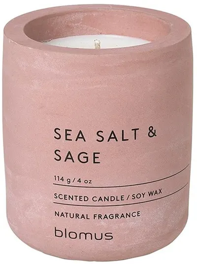 Lumânare aromatică Blomus Fraga - S, Sare de mare și salvie, Trandafirul de câmpie