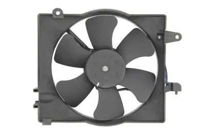 Ventilator radiator (cu carcasa) potrivit CHEVROLET MATIZ; DAEWOO MATIZ 0.8 1.0 09.98