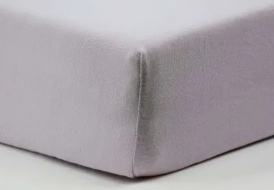 Cearșaf cu elastic Little Band – 60x120 cm, Violet