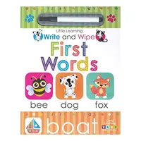 Page Publications Collection - Write and Wipe First Words - Early Learning for Children - Best Activity Book - Colorful and Durable Books