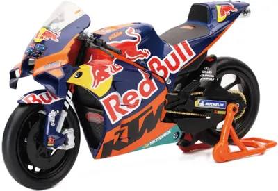 Motocicletă din metal Newray - Red Bull KTM MotoGP Bike, Jack Miller, 1:12