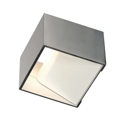 Corp iluminat de perete, aplica, lumini logs in perete, lumina de perete din aluminiu, cu LED-uri, 2000K-3000K Dim la cald, din aluminiu / alb