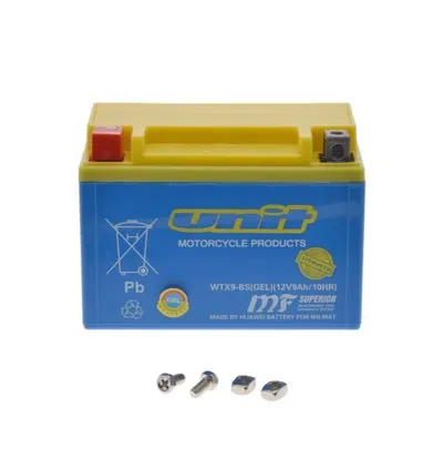 Baterie WTX9-BS (YTX9-BS), gel
