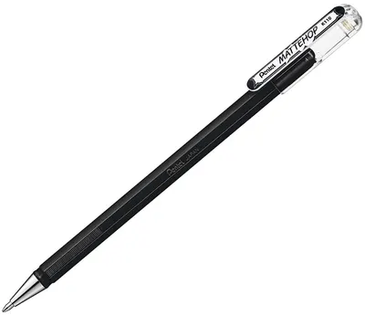 Pentel Mattehop Roller - negru, 1,0 mm