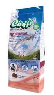Hrana uscata pentru pisici Ciuffi Esploratore cu vita 15 kg