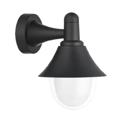 Aplica de Perete Matthew 1xe27 Negru Ip44