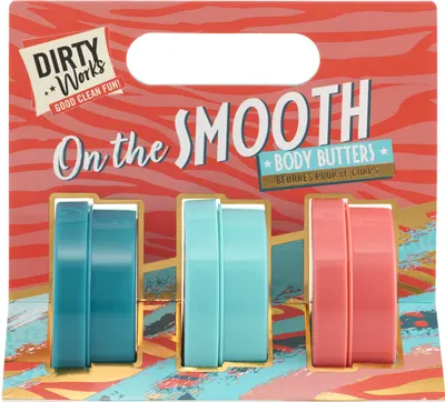Dirty Works Set cadou On The Smooth, 3 piese
