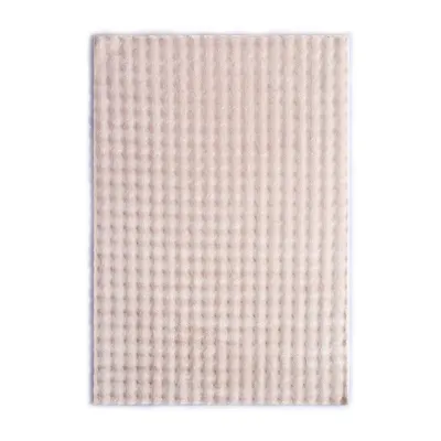 Covor crem lavabil 80x150 cm Bubble Emarald – Mila Home