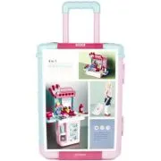 Set de joaca 4 in 1 - stand cosmetice tip troller